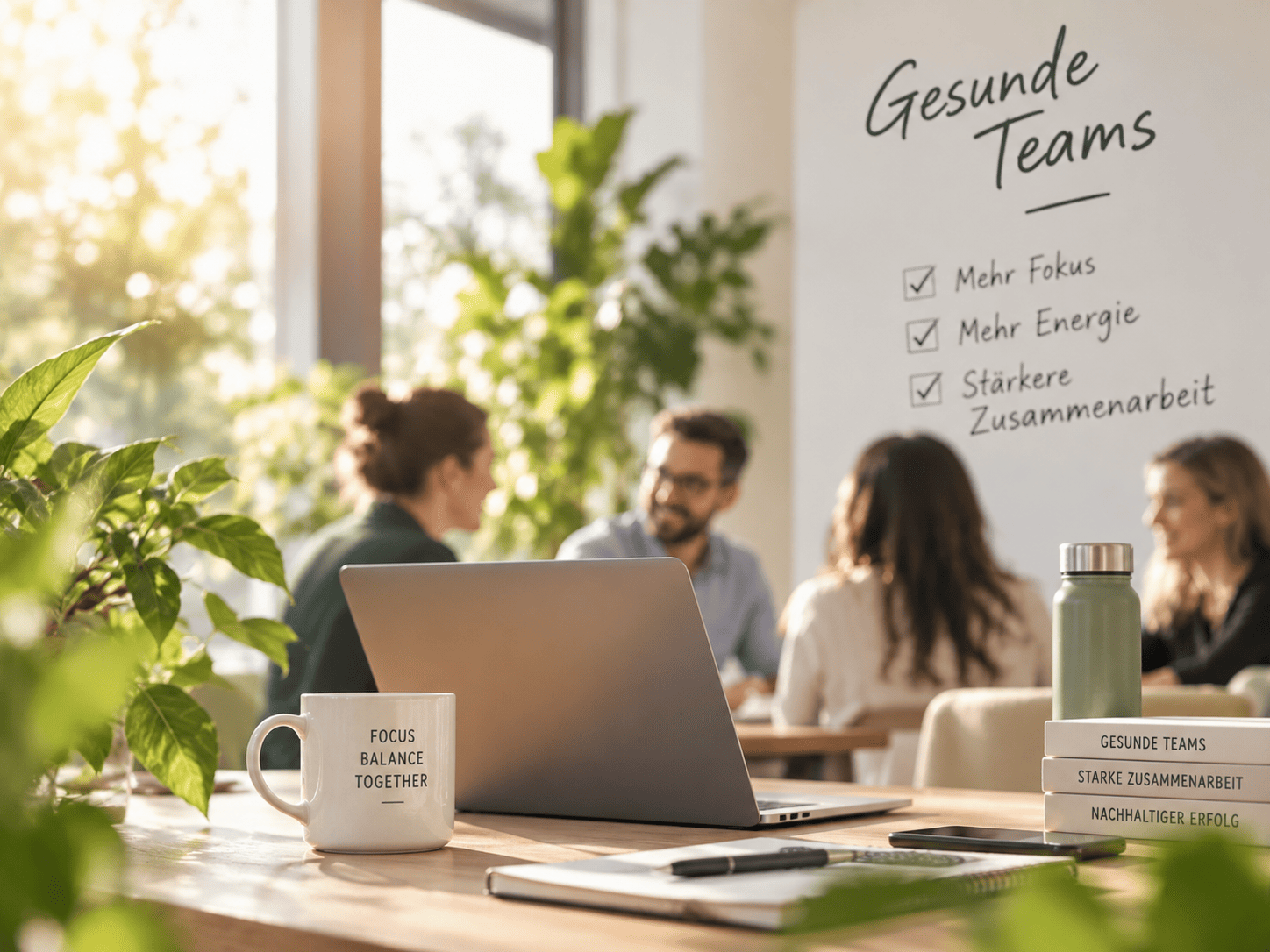 Gesund fokussierte Teams – Konzentration, Energie und Zusammenarbeit im Arbeitsalltag stärken